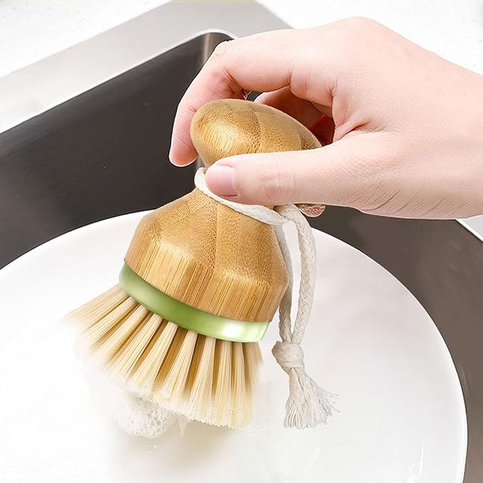 Linuow® Bamboo Dish Brush