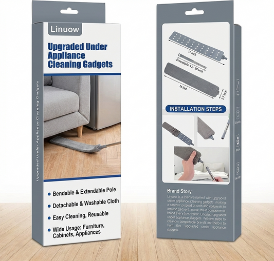 Linuow® Upgraded Under Appliance Cleaning Gadgets